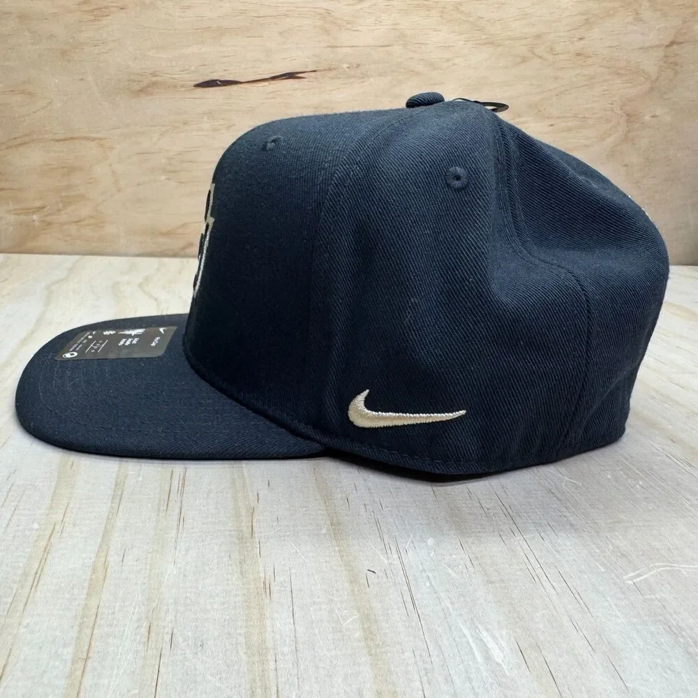 NEW Colorado Buffaloes Nike Pro Flat Bill Snapback Cap Hat Black M/L